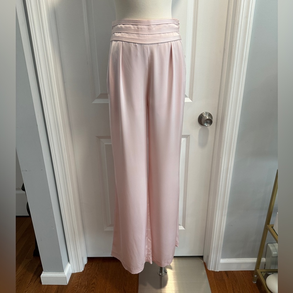 RAMY BROOK Satin Joss Pants Candy Pink size 0